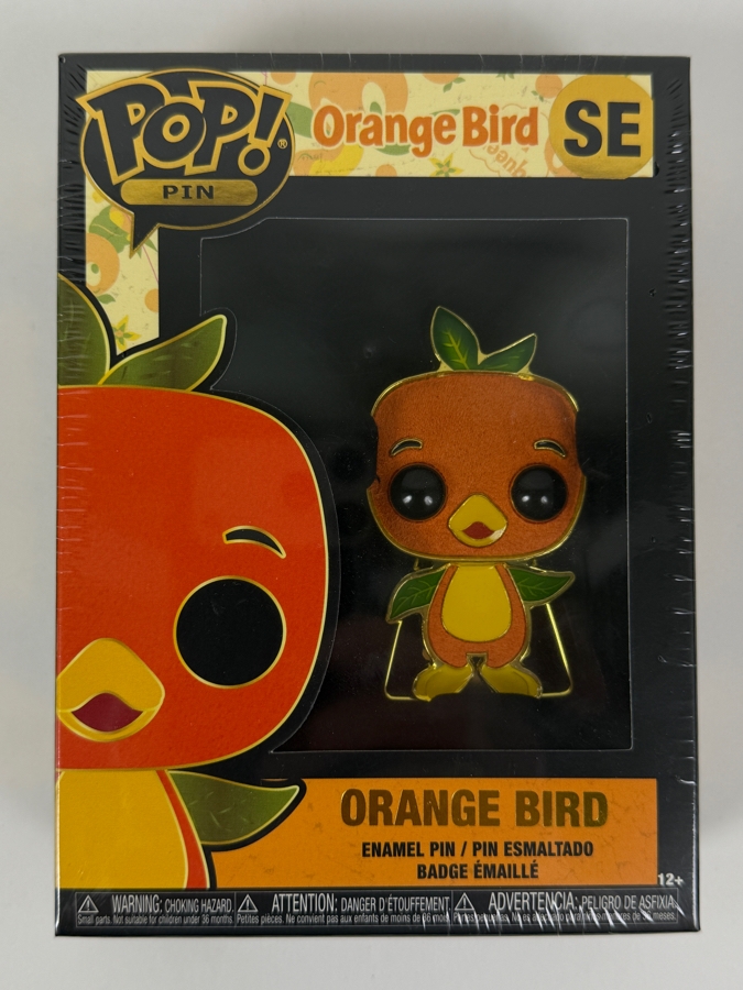 Disney Parks Orange Bird SE Funko Pop! Enamel Pin - 2021 Special Edition Disney World Exclusive Collector Pin [Photo 2]