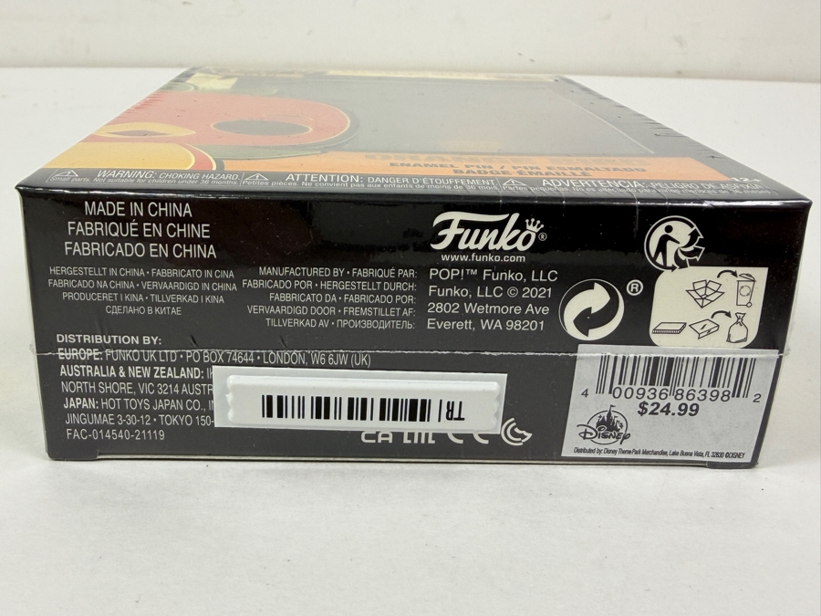 Disney Parks Orange Bird SE Funko Pop! Enamel Pin - 2021 Special Edition Disney World Exclusive Collector Pin [Photo 4]