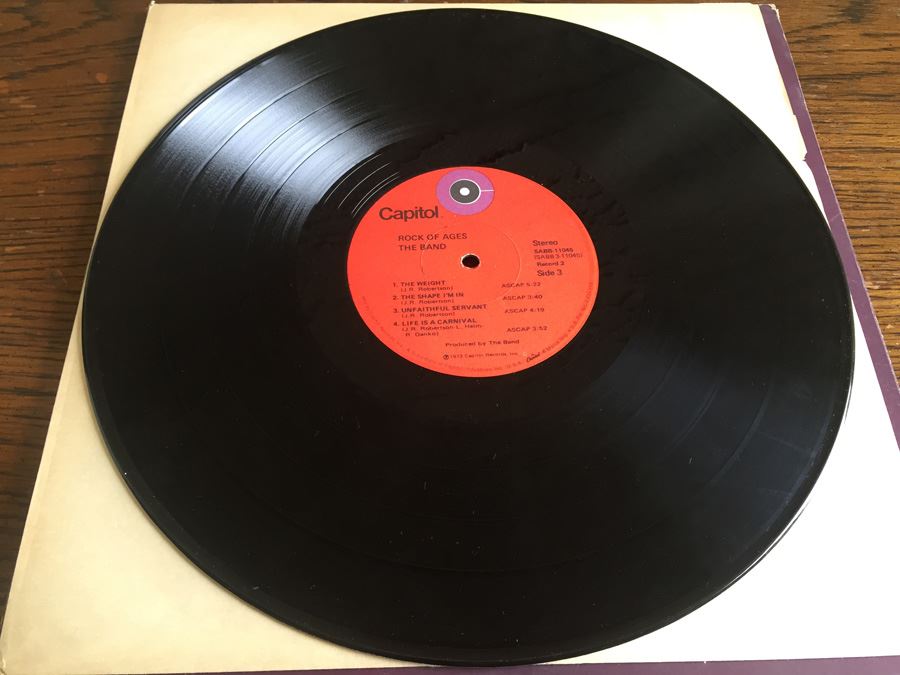 The Band ‎- Rock Of Ages: The Band In Concert -  Capitol Records ‎- SABB 11045 - 2 x Vinyl [Photo 8]