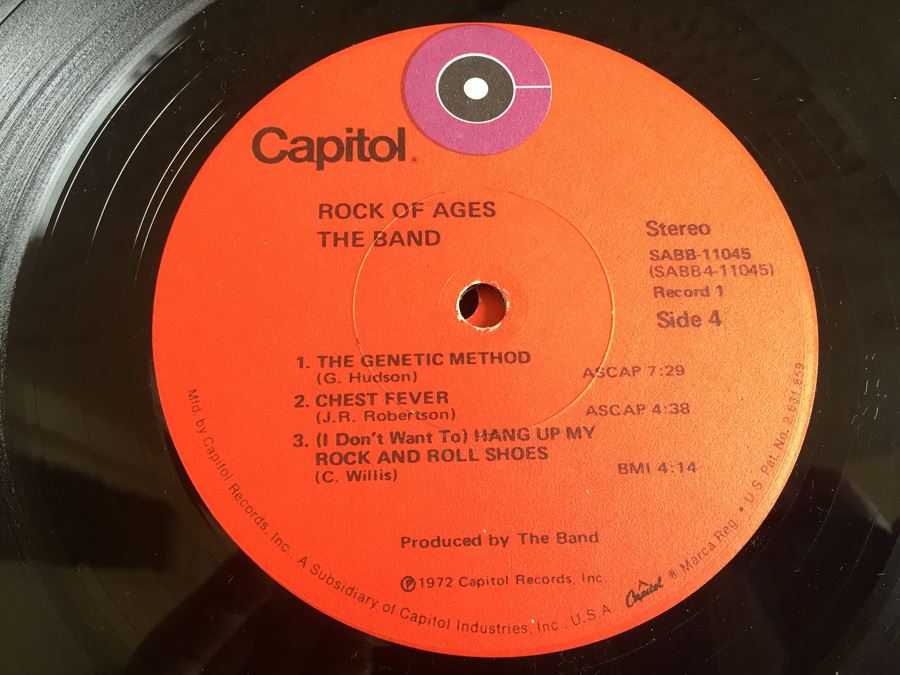 The Band ‎- Rock Of Ages: The Band In Concert -  Capitol Records ‎- SABB 11045 - 2 x Vinyl [Photo 15]
