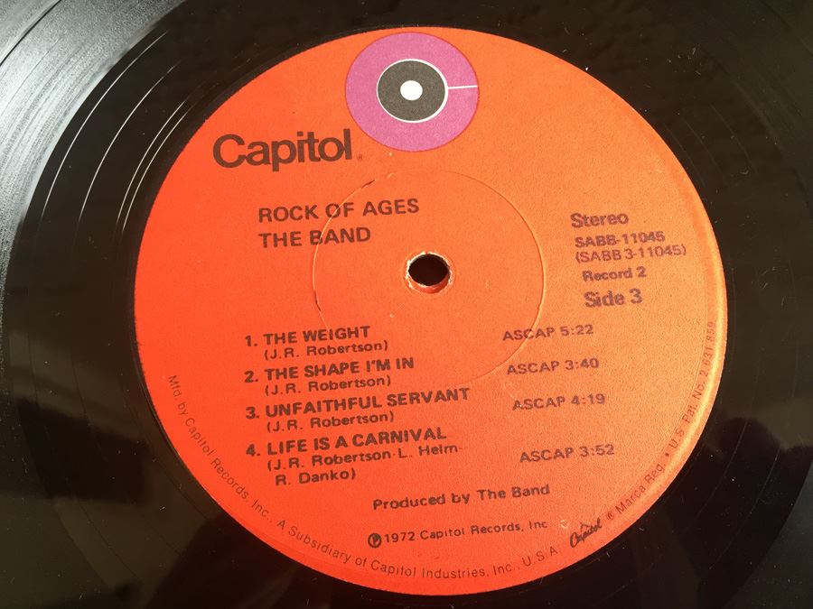 The Band ‎- Rock Of Ages: The Band In Concert -  Capitol Records ‎- SABB 11045 - 2 x Vinyl [Photo 9]