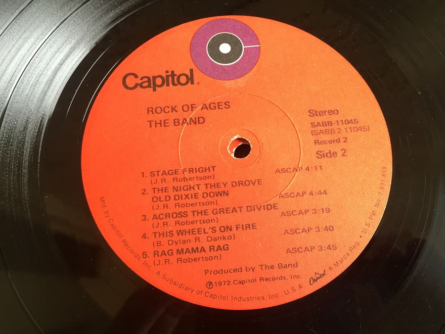 The Band ‎- Rock Of Ages: The Band In Concert -  Capitol Records ‎- SABB 11045 - 2 x Vinyl [Photo 11]