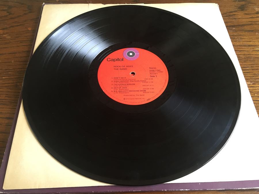 The Band ‎- Rock Of Ages: The Band In Concert -  Capitol Records ‎- SABB 11045 - 2 x Vinyl [Photo 12]