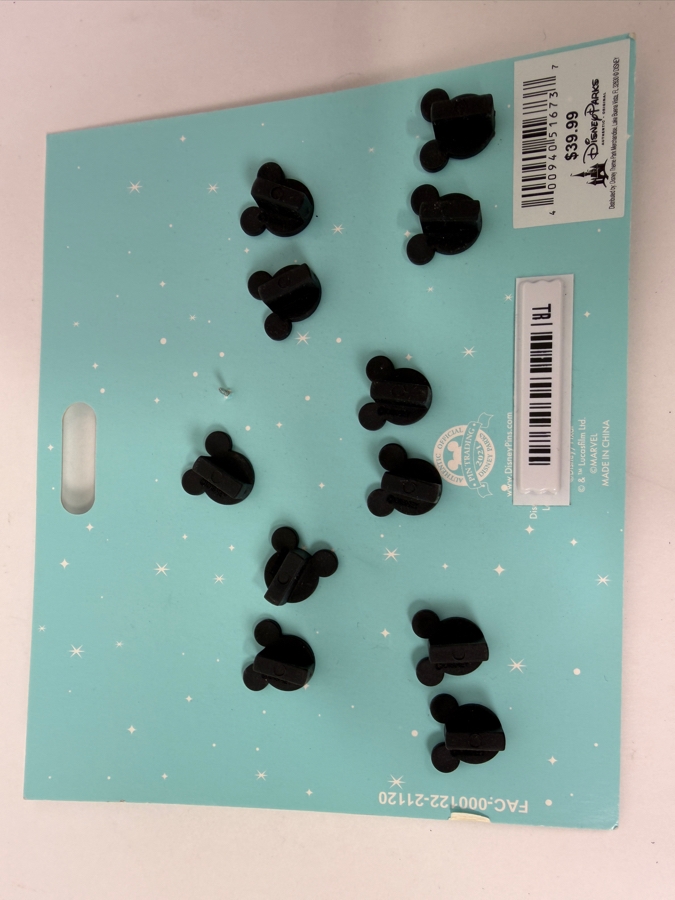Disneyland The Magic Is Back Limited Release 6-Pin Booster Set - 2021 Reopening Commemorative Collection - Sorcerer Mickey & Attraction Silhouettes [Photo 3]