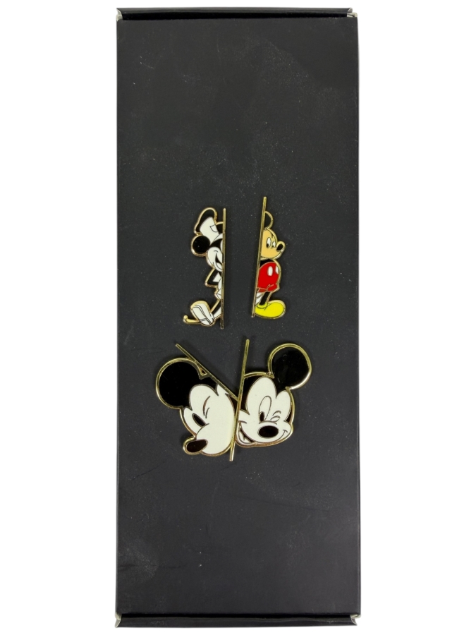 Disney Mickey Mouse Split Body Enamel Pin Set - Concept Art Style Character Collection - Unique Multi-Piece Collector Pins