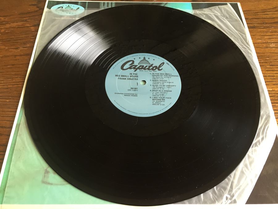 Frank Sinatra ‎- In The Wee Small Hours - Capitol Records ‎- SM-581 - Reissue [Photo 4]