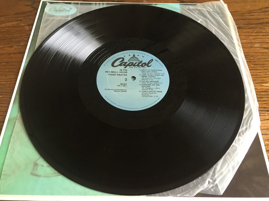Frank Sinatra ‎- In The Wee Small Hours - Capitol Records ‎- SM-581 - Reissue [Photo 6]