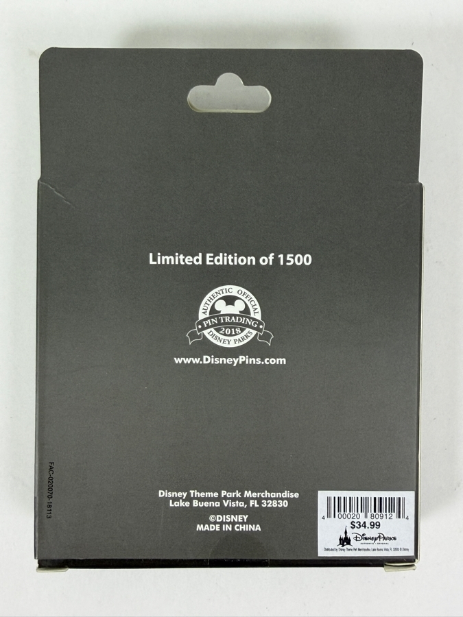 Beauty And The Beast VHS Cover Jumbo Pin - Limited Edition 2000 - 2022 30th Anniversary Movie Moment Collection [Photo 3]