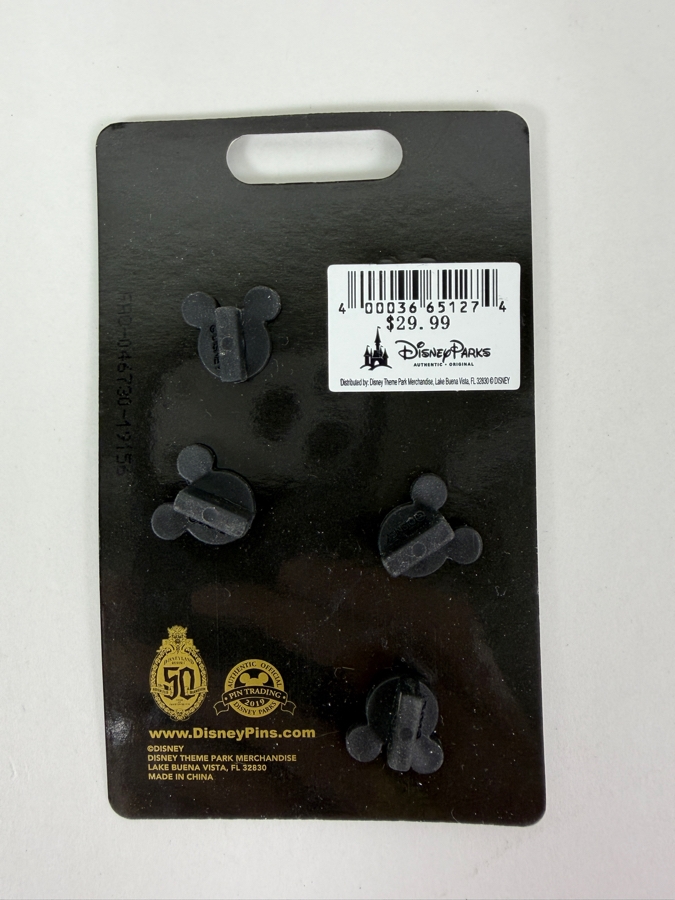 Disney Parks The Haunted Mansion 50th Anniversary Event Ballroom Dancers 2-Pin Set - Limited Edition 1,500 - 2019 Anniversary Collection [Photo 2]