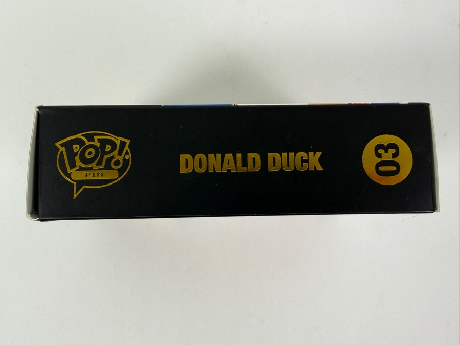 Funko Pop! Disney Donald Duck #03 Large Enamel Pin - 4-Inch Window Box Collectible With Removable Stand [Photo 3]