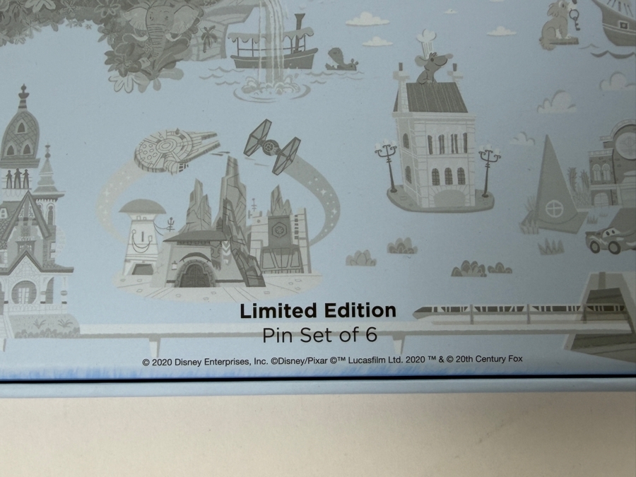 Disney D23 Exclusive 65 Years Of The Disney Theme Park Pin Set - Limited Edition 2500 - 2020 Official Fan Club Milestone Anniversary Boxed Set [Photo 5]