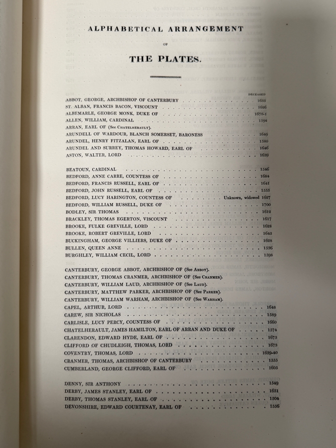 (3) Antique 1821 Oversized Hardcover Books Volumes I, II & III: Portraits Of Illustrious Personages Of Great Britain Engraved From Authentic Pictures By Edmund Lodge Published by Lackington, Hughes, Harding, Mavor & Lepard In London 11.5W X 17.5H (RSF) [Photo 12]