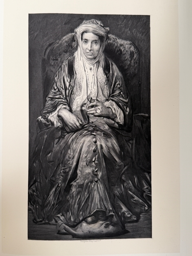 Pair Of Antique 1883 Oversized Hardcover Books Volumes I & II: Society Of French Aquarellists Illustrated With Plates In Photogravure American Edition Published By Goupil & Co. Paris, France Featuring Artists Such As Gustave Doré 13W X 17.5H X 2D (RSF) [Photo 15]