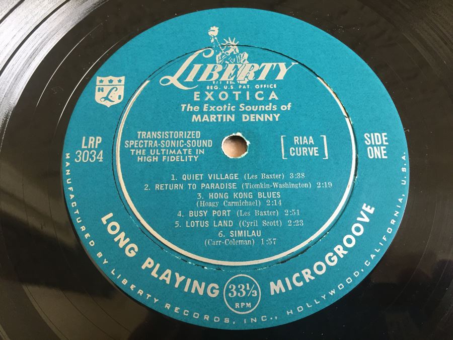 Martin Denny ‎- Exotica - Liberty ‎- LRP 3034 [Photo 4]