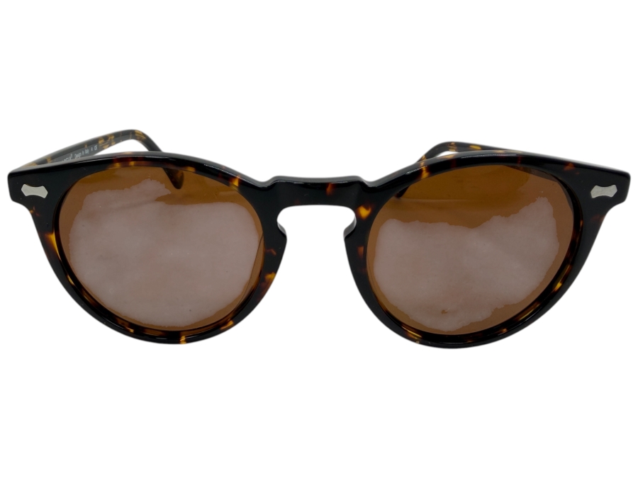 Carfia Vintage Round Polarized Sunglasses For Men And Women Retro Tortoise Shell Frame With Brown Lenses (HA)
