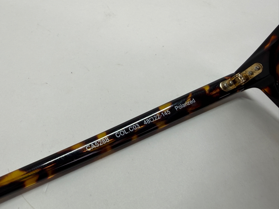 Carfia Vintage Round Polarized Sunglasses For Men And Women Retro Tortoise Shell Frame With Brown Lenses (HA)
 [Photo 5]