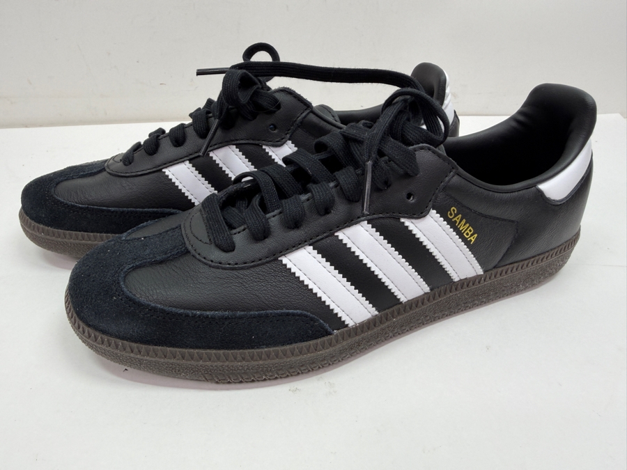 New Adidas Samba Shoes Size 7.5 (HA) [Photo 2]