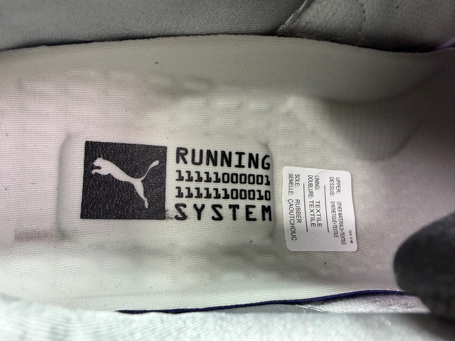 New Puma RS-X³ Layers Sneakers In Purple Heather And White Size 8.5 Retails $110 (HA) [Photo 5]