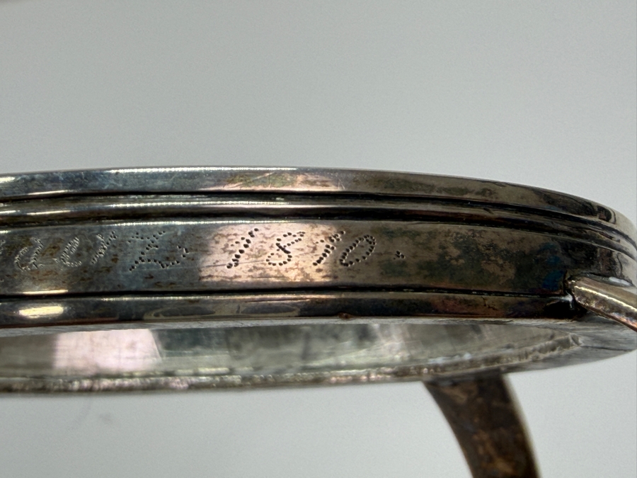 Just Added - Antique 19th Century (1810) Hallmarked Austrian .800+ Silver Coffee Pot With Spirit Burner Weighs 600g (CBAD) [Photo 28]