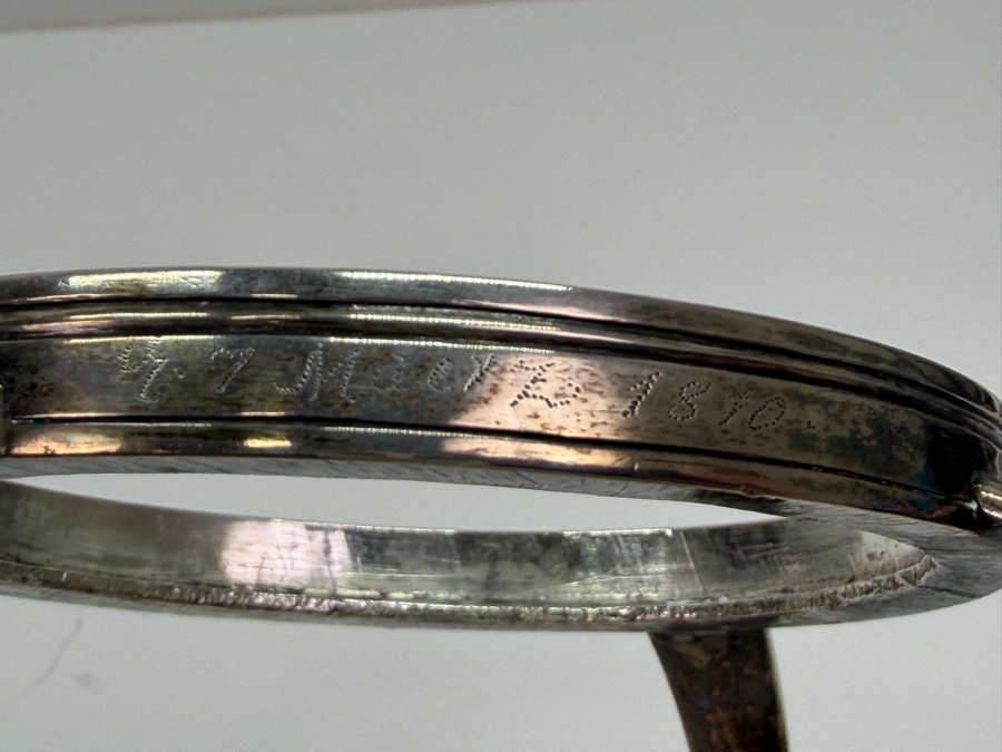 Just Added - Antique 19th Century (1810) Hallmarked Austrian .800+ Silver Coffee Pot With Spirit Burner Weighs 600g (CBAD) [Photo 27]