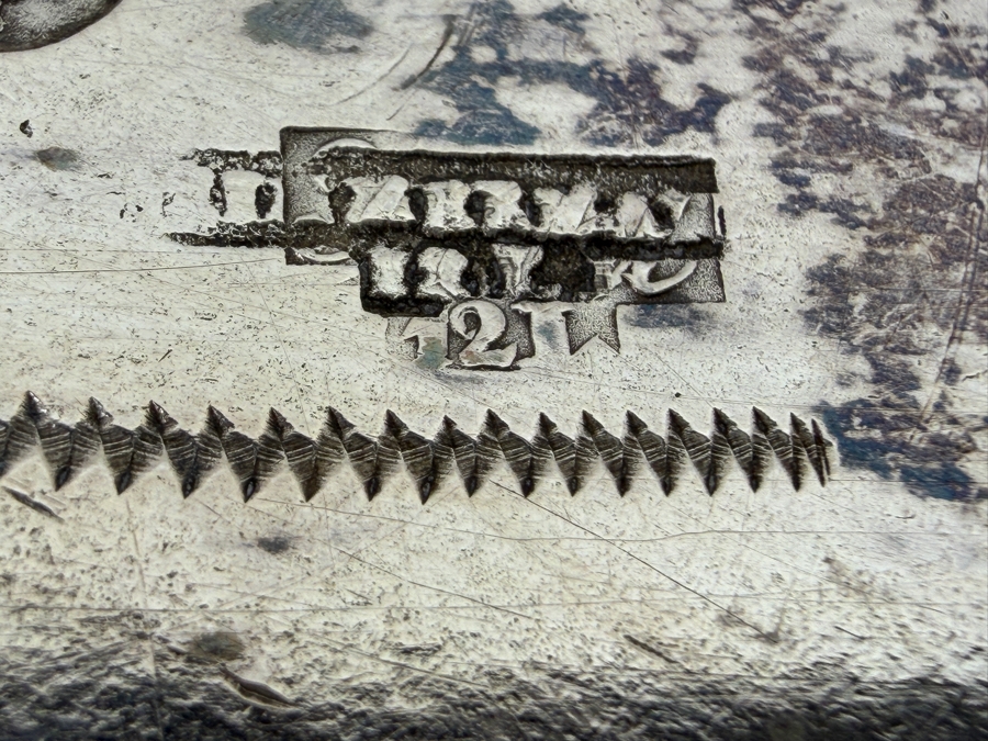 Just Added - Antique 19th Century (1810) Hallmarked Austrian .800+ Silver Coffee Pot With Spirit Burner Weighs 600g (CBAD) [Photo 17]