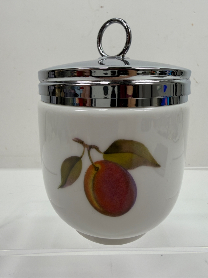 Just Added - Royal Worcester Porcelain Jumbo Egg Coddler 3.5W X 5H [Photo 3]