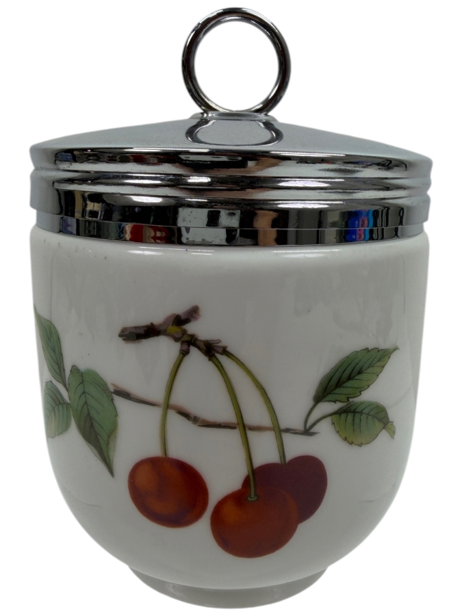 Just Added - Royal Worcester Porcelain Jumbo Egg Coddler 3.5W X 5H