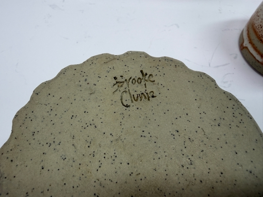 Just Added - (4) Brooke Clunie Red Door Studio Art Pottery Hand Made In Byron Bay, Australia [Photo 7]