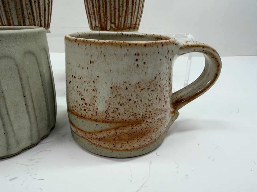 Just Added - (4) Brooke Clunie Red Door Studio Art Pottery Hand Made In Byron Bay, Australia [Photo 3]