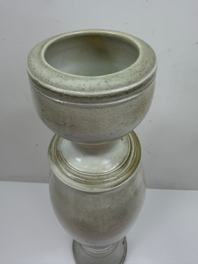 Just Added - Vintage Asian Signed Art Pottery Vase 18'H [Photo 8]
