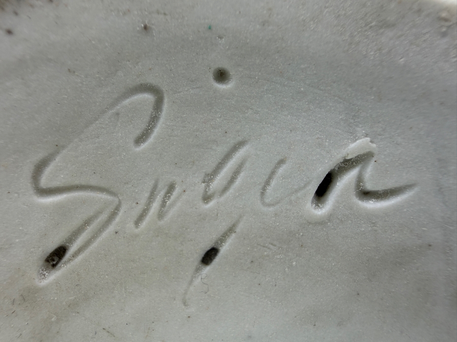 Just Added - Vintage Asian Signed Art Pottery Vase 18'H [Photo 11]