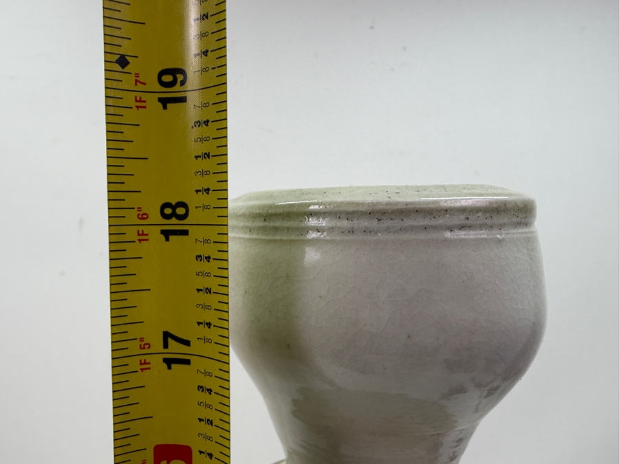 Just Added - Vintage Asian Signed Art Pottery Vase 18'H [Photo 12]