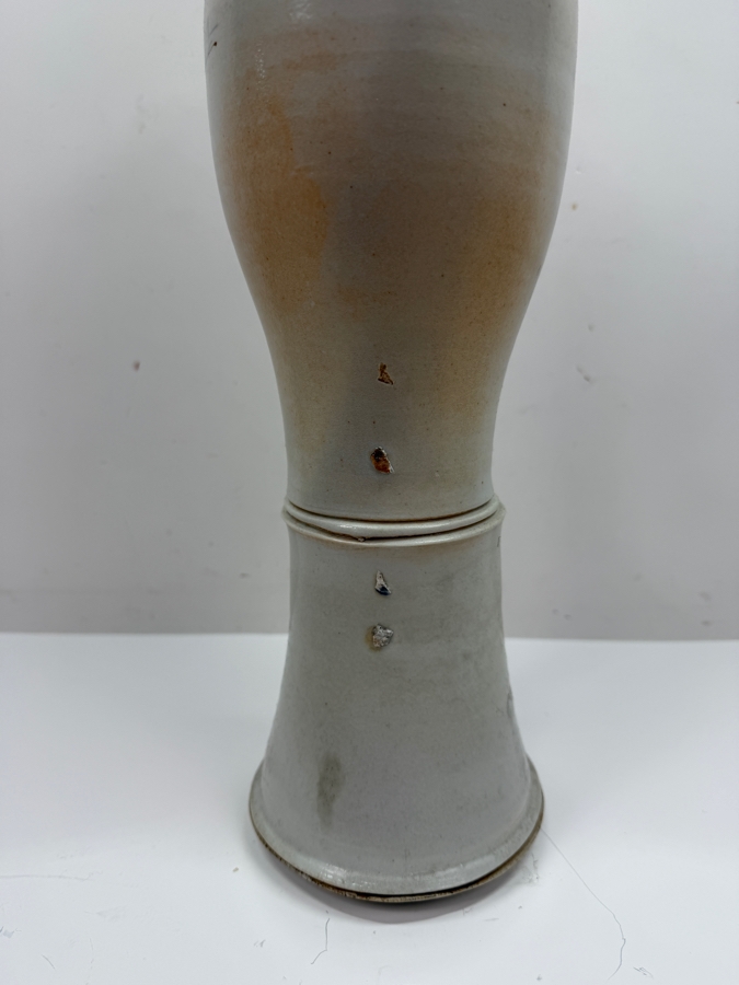 Just Added - Vintage Asian Signed Art Pottery Vase 18'H [Photo 4]