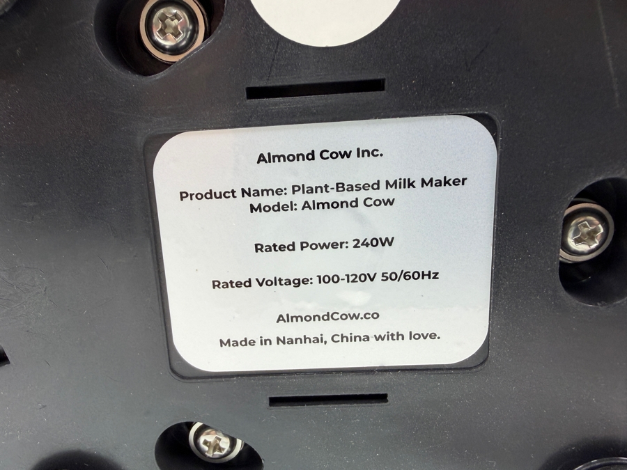 Just Added - Almond Cow Inc. Plant-Based Milk Maker 12H Retails $200 (HA) [Photo 5]