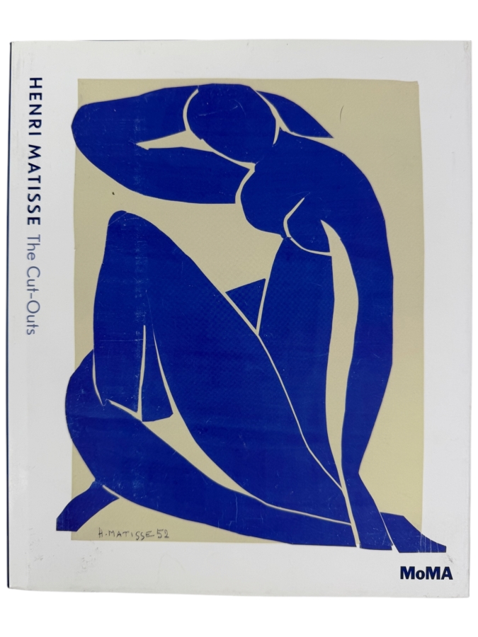Just Added - Henri Matisse: The Cut-Outs MoMA Hardcover Art Book Featuring The Iconic Blue Nude II Lithograph Cover (HA)


