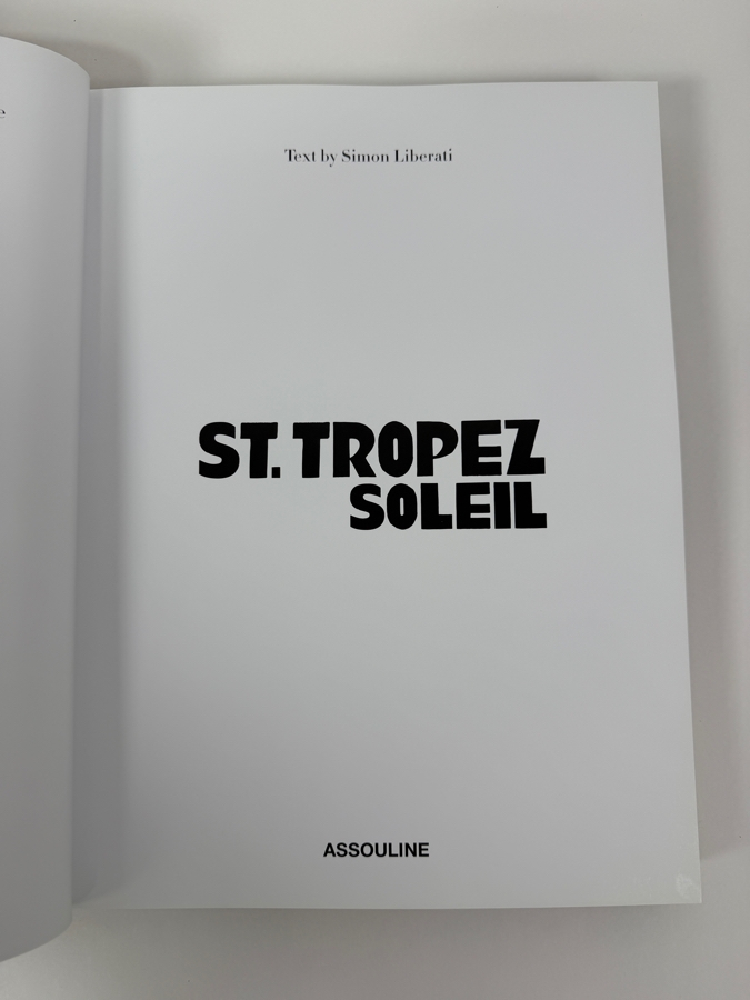 Just Added - St. Tropez Soleil Hardcover Book (HA) [Photo 3]
