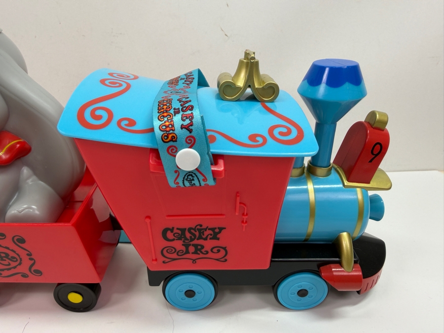 Disney Parks Casey Jr. Train Popcorn Bucket And Dumbo Premium Sipper Cup 2019 Limited Edition Set 13'L [Photo 4]