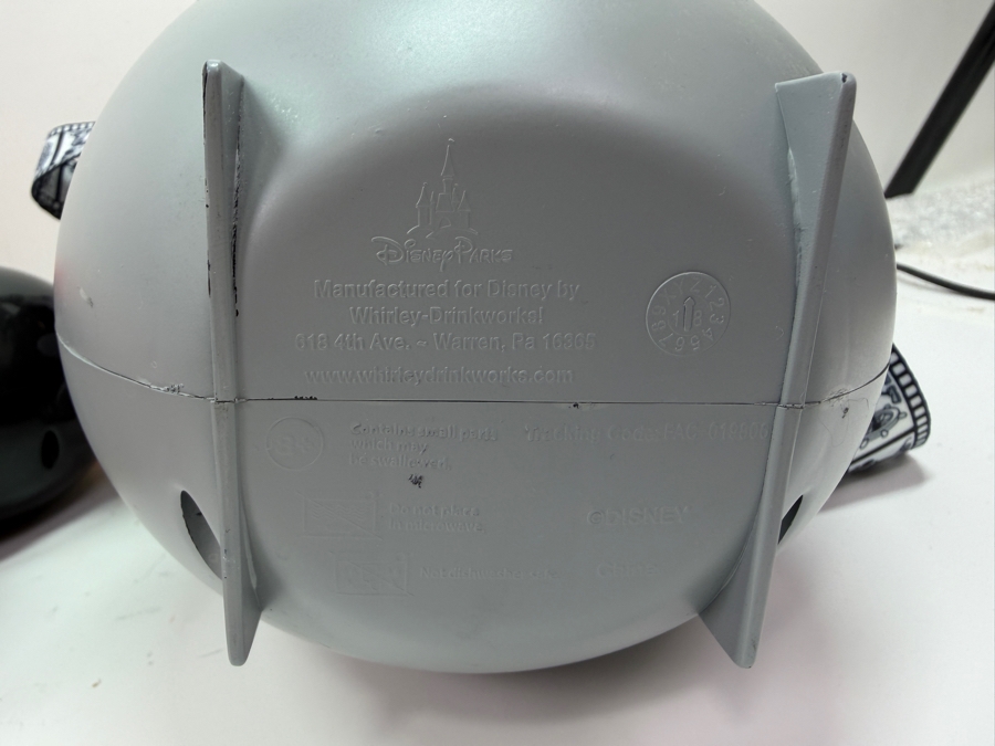 Disney Parks Steamboat Willie Mickey & Minnie Balloon Popcorn Bucket Set - Limited Release 2019-2020 Theme Park Souvenir Collectibles 10'H [Photo 6]