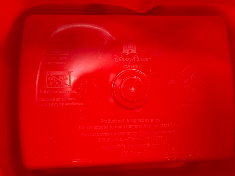 Disney Parks Mickey Mouse Red Pants & Minnie Mouse Skirt Ice Cream Kitchen Sink Souvenir Sundae Containers 5'H [Photo 4]