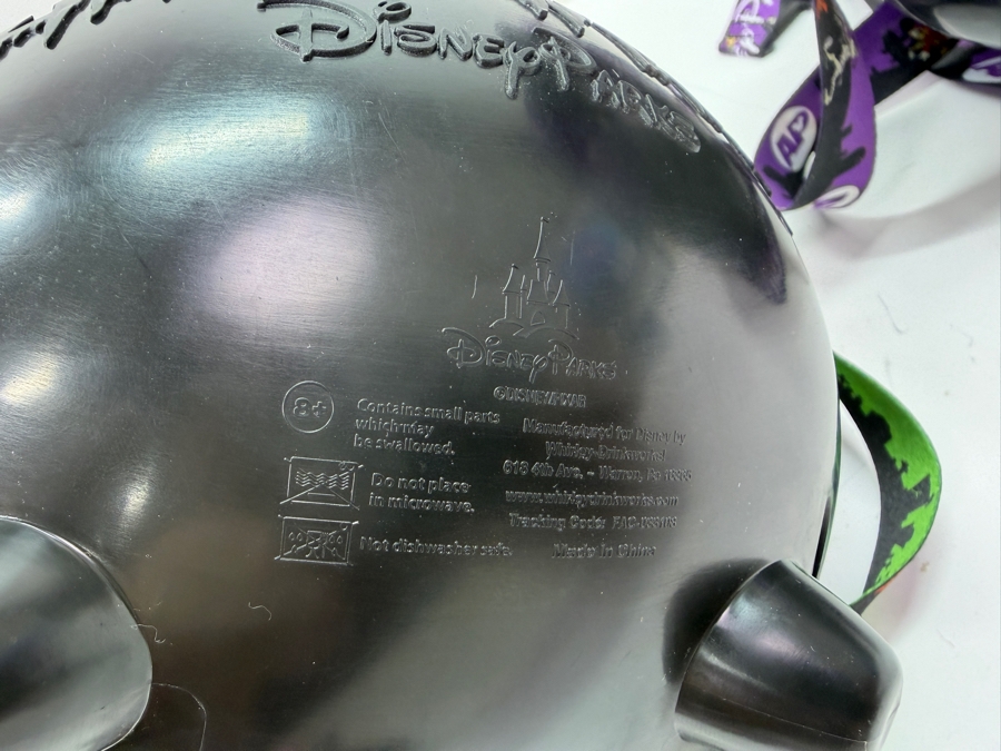 Disney Parks Halloween Poison Apple Cauldron Light-Up Popcorn Buckets - 2018 Green Edition & 2019 AP Exclusive Purple Edition 7'H [Photo 6]