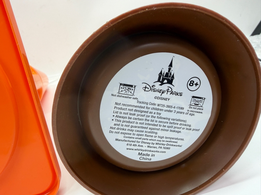 Disney Parks Souvenir Sipper Set - BB-8 Droid, Cars Land Cozy Cone & Pirates Of The Caribbean Skeleton Captain Stein 10' - 11'H [Photo 7]