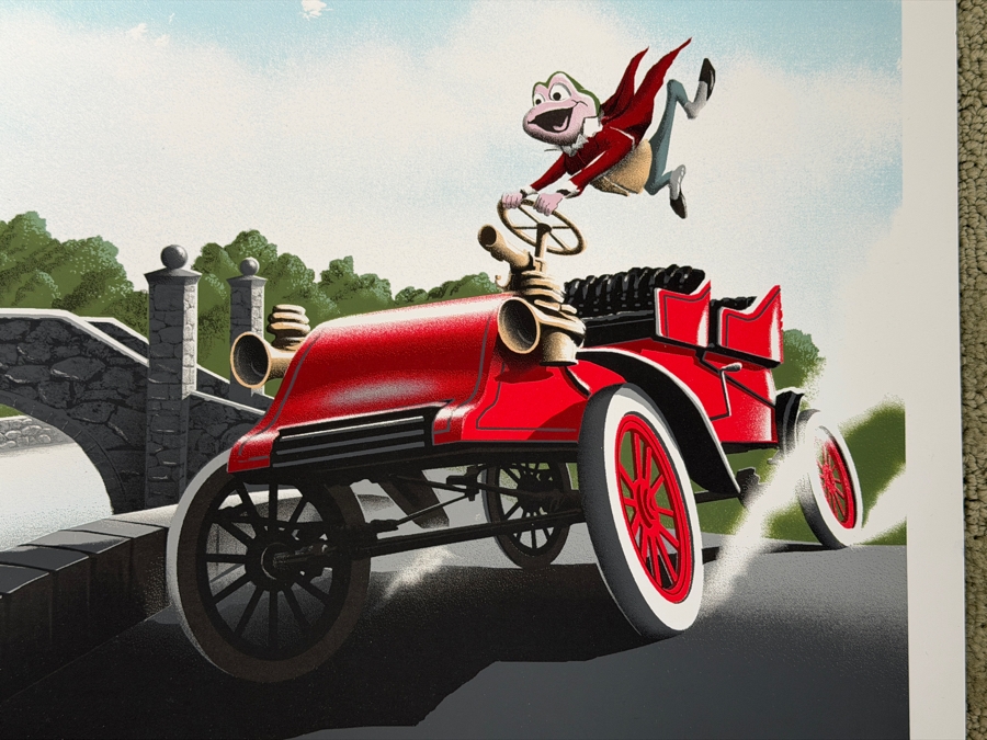 JC Richard The Wind In The Willows Toad Hall Mondo X Cyclops Print Works Limited Edition Screen Print #32 [Photo 8]