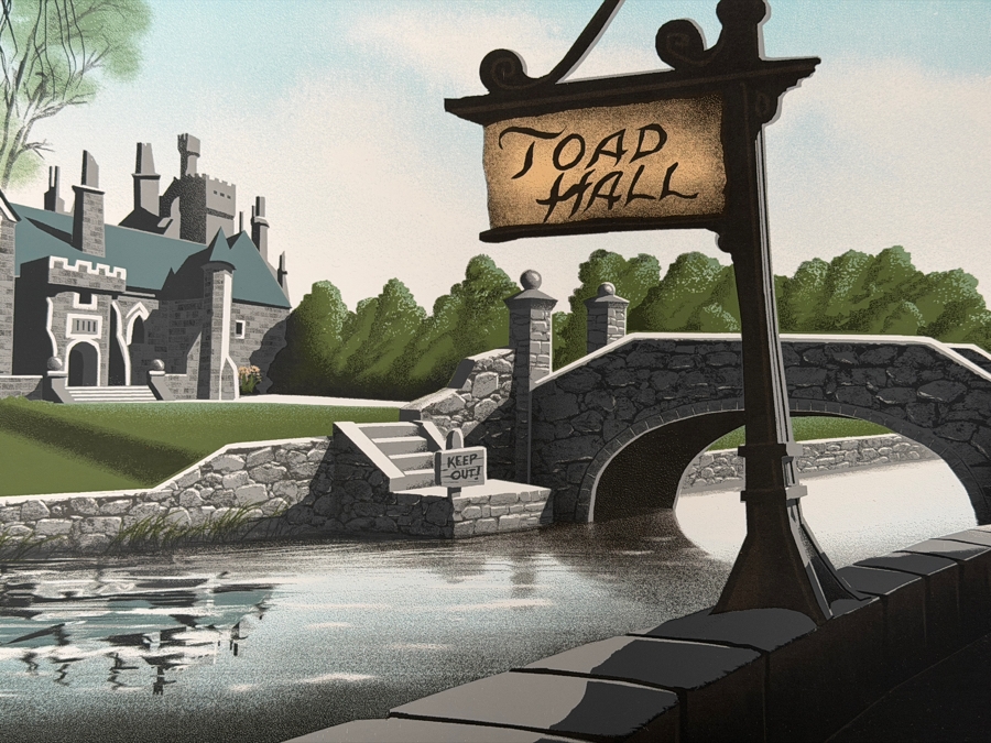 JC Richard The Wind In The Willows Toad Hall Mondo X Cyclops Print Works Limited Edition Screen Print #32 [Photo 7]