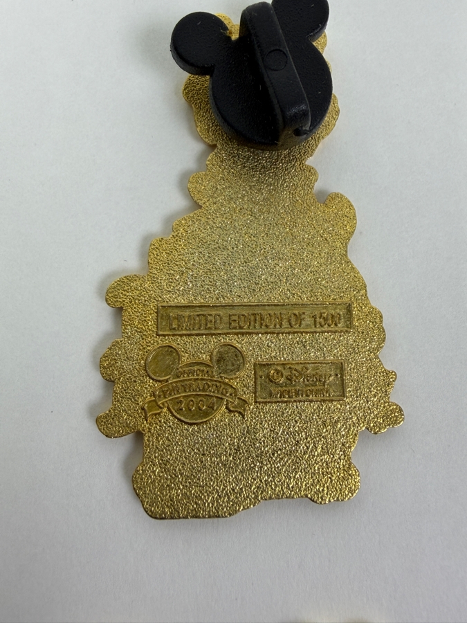 Disney Parks Limited Edition Pin Collection - Disneyland 2006 Lightning McQueen Opening Day, Seven Dwarfs 4th Of July 2004, Goofy #1 Presidents Day & Americana Mickey And Minnie Motorcycle [Photo 8]