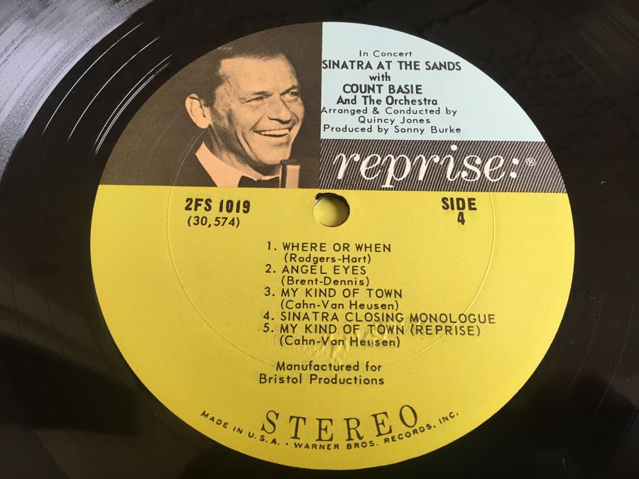 Frank Sinatra ‎- Sinatra At The Sands - Reprise Records ‎- 2FS 1019 - 2 × Vinyl [Photo 7]