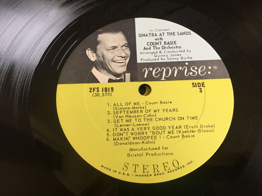 Frank Sinatra ‎- Sinatra At The Sands - Reprise Records ‎- 2FS 1019 - 2 × Vinyl [Photo 9]