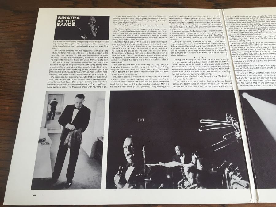Frank Sinatra ‎- Sinatra At The Sands - Reprise Records ‎- 2FS 1019 - 2 × Vinyl [Photo 2]