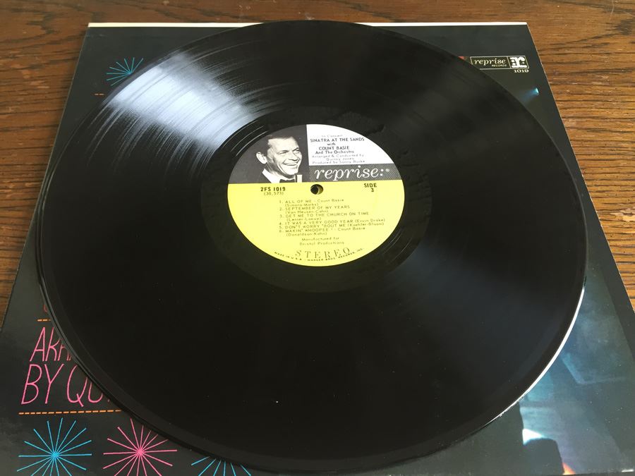 Frank Sinatra ‎- Sinatra At The Sands - Reprise Records ‎- 2FS 1019 - 2 × Vinyl [Photo 8]