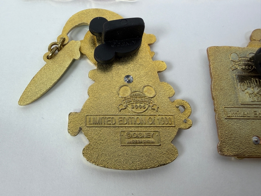 Disney Parks Limited Edition Holiday Pin Collection - Mickey Mouse Flag Day 2003, Pluto Election Day 2004, Stitch St. Patrick’s Day 2006 Dangle Pin & Goofy The Twilight Zone Tower Of Terror Countdown Series #1 Of 5 [Photo 6]