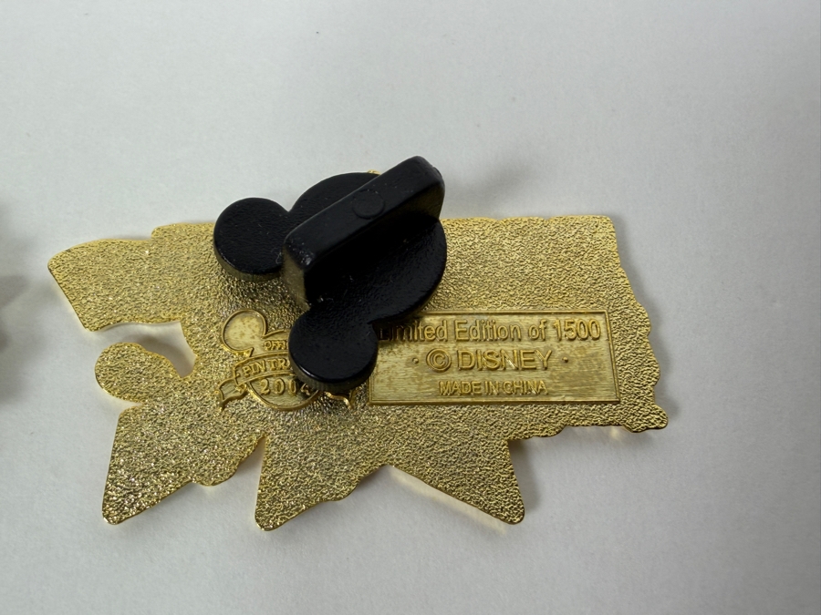 Disney Parks Limited Edition Holiday Pin Collection - Mickey Mouse Flag Day 2003, Pluto Election Day 2004, Stitch St. Patrick’s Day 2006 Dangle Pin & Goofy The Twilight Zone Tower Of Terror Countdown Series #1 Of 5 [Photo 8]